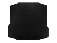 Skoda Rapid 2012-2019 Trunk Mat (Liftback, Black) photo 1