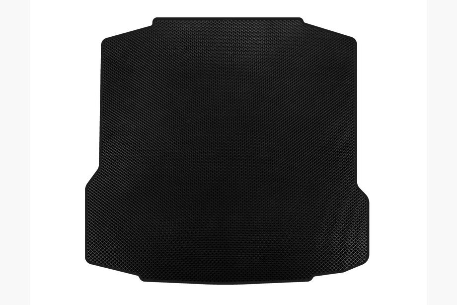 Skoda Rapid 2012-2019 Trunk Mat (Liftback, Black) Image