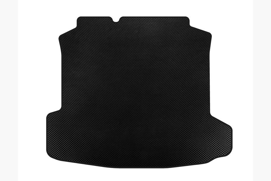 Volkswagen Polo 2010-2017 Trunk Mat (SD, Black) Image