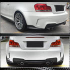 BMW 1 Series E81/E82/E87/E88 2004-2011 Rear Bumper Flap Extensions (for E82 1M, Carbon) photo 4