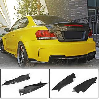 Rear Bumper Flap Extensions (for E82 1M, Carbon) BMW 1 Series E81/E82/E87/E88 2004-2011 photo 1