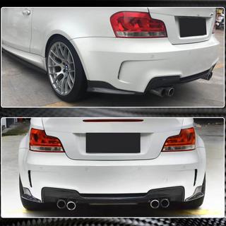 Rear Bumper Flap Extensions (for E82 1M, Carbon) BMW 1 Series E81/E82/E87/E88 2004-2011 photo 4