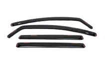 Audi Q3 2019–2025 Window Deflectors with Chrome Trim Niken Luxury (for Sportback, 4 pcs) photo 1