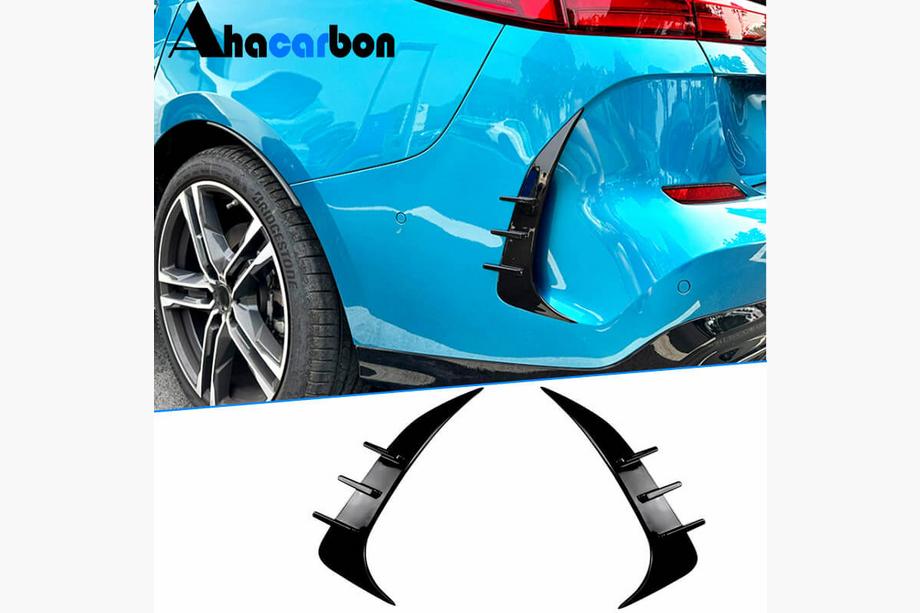 BMW 2 Series Gran Coupe F44 2020-2024 Rear Bumper Cover Flap ABS Image