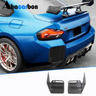 BMW 2 Series G42 2021- Rear Bumper Splitters V1 (for G87, Carbon) photo 1