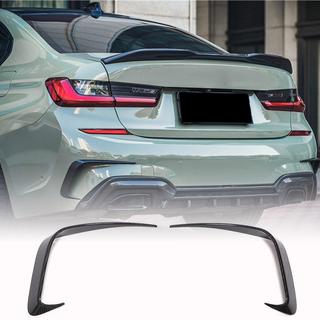 Rear Bumper Flap Extensions (for M-Sport 2018-2022, Carbon) BMW 3 Series G20/G21 2018- photo 1