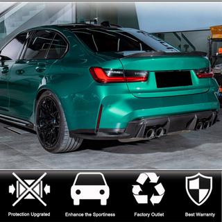 Rear Bumper Add-on Flap V3 (for G80, Carbon) BMW 3 Series G20/G21 2018- photo 2
