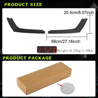 Rear Bumper Extensions Flap V2 (for F82/F83, Carbon) BMW 4 Series F32/F33/F36 2012-2020 photo 4