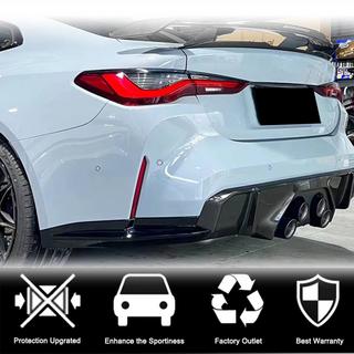 Rear Bumper Extensions Flap V1 (for G82/G83) BMW 4 Series G22/23/26 2020- photo 2