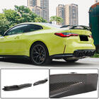BMW 4 Series G22/23/26 2020- Rear Bumper Flap Carbon V2 (for G82/G83) photo 1