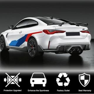 Rear Bumper Extensions Flap V2 (for G82/G83) BMW 4 Series G22/23/26 2020- photo 3