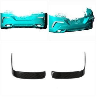 Rear Bumper Diffuser V1 for M-Sport, Carbon BMW 8 Series G14/G15/G16 2018- photo 2