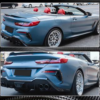 Rear Bumper Diffuser V2 for M-Sport, Carbon BMW 8 Series G14/G15/G16 2018- photo 4