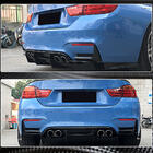 BMW 4 Series F32/F33/F36 2012-2020 Rear Bumper Add-on Flap V2 (for F82/F83) photo 4