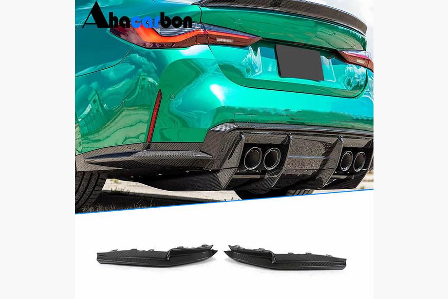 BMW 4 Series G22/23/26 2020- Rear Bumper Add-on Flap V3 (for G82/G83) Image