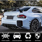 BMW 2 Series G42 2021- Rear Bumper Splitters V2 (for G87, Carbon) photo 2