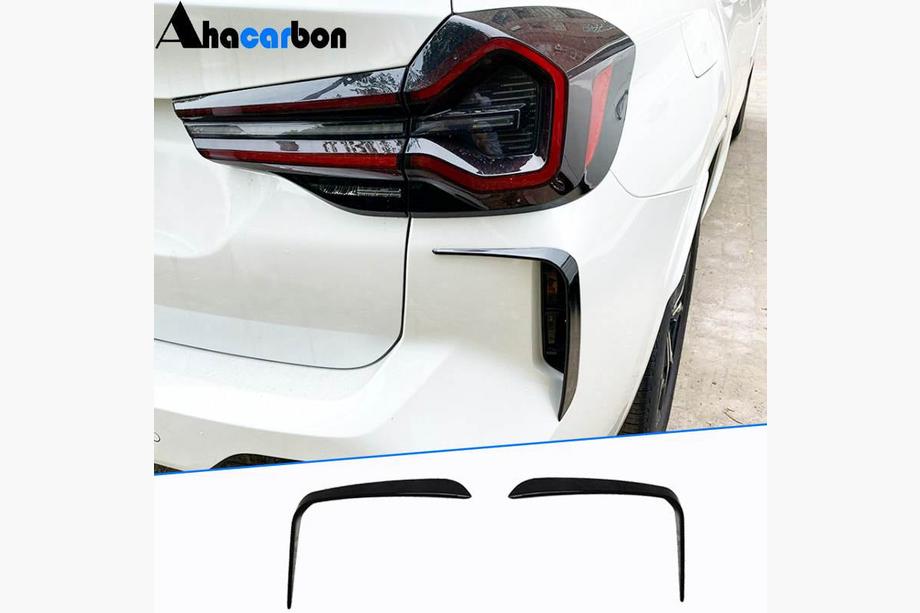 BMW X3 G01 2018- Rear Bumper Extensions Flap ABS (for M-Sport 2021+) Image