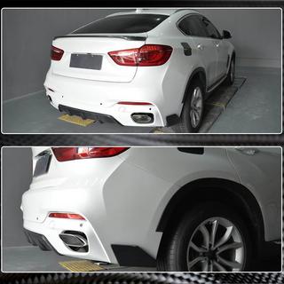 Rear Bumper Covers Flap (for M-Sport, Carbon) BMW X6 F16 2014-2019 photo 3