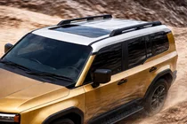 Toyota Land Cruiser Prado 250 2023- OEM Black Roof Rails (Aluminum) photo 3