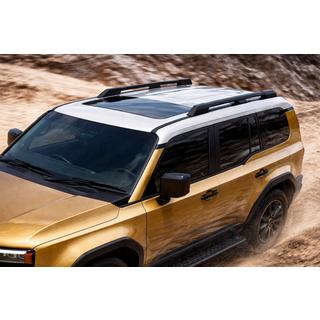 OEM Black Roof Rails (Aluminum) Toyota Land Cruiser Prado 250 2023- photo 3