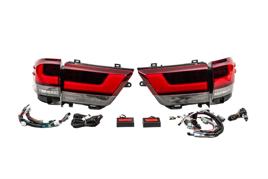 Toyota Land Cruiser 300 2021- Rear Tail Lights V1 (2 pcs) Image