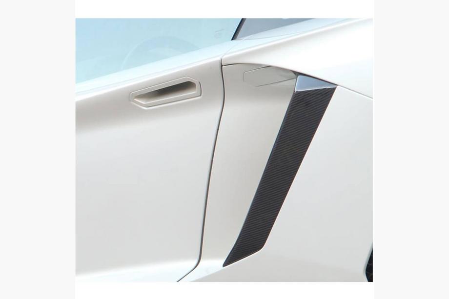 Lamborghini Aventador 2011-2022 Side Skirt Extensions (Carbon) Photo 4