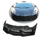 Lamborghini Aventador 2011-2022 Front Bumper Lip Carbon Covers photo 1