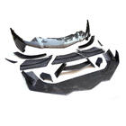 Lamborghini Aventador 2011-2022 Front Bumper Lip Carbon Covers photo 4