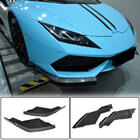 Lamborghini Huracan 2014- Front Bumper Flaps V1 Carbon photo 6
