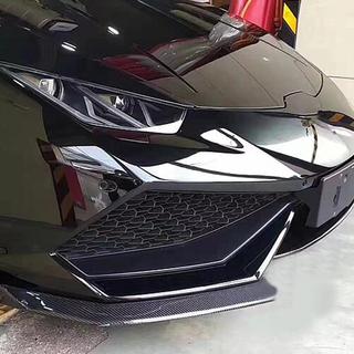 Front Bumper Flaps V1 Carbon photo 2
