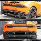 Lamborghini Huracan 2014- Rear Bumper Diffuser V1 (Carbon) photo 3