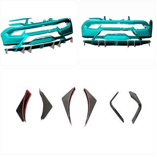 Rear Bumper Diffuser V2 (Carbon) photo 2