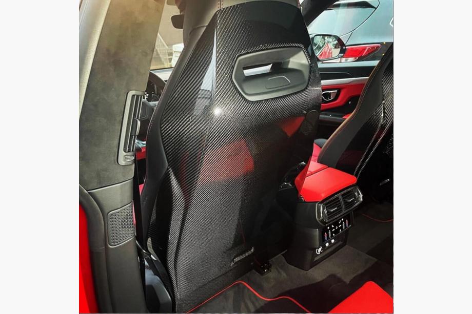 Lamborghini Urus 2018- Seat Covers (Carbon) Photo 4