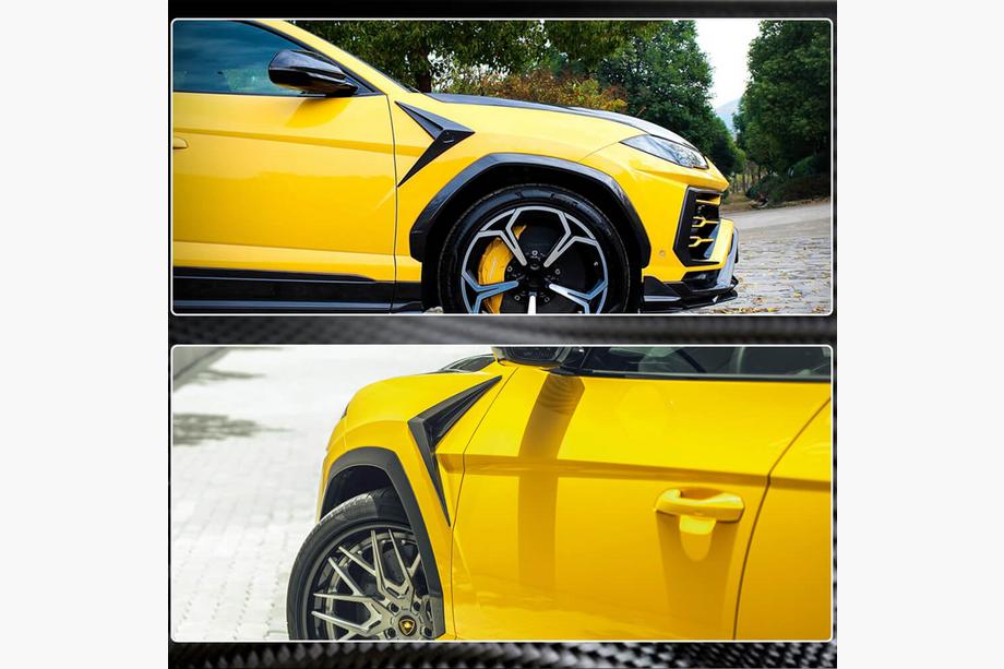 Lamborghini Urus 2018- Fender Covers V1 (Dry Carbon) Photo 4