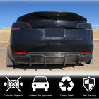 Tesla Model 3 2017- Rear Bumper Diffuser Carbon V2 (2016-2022) photo 3