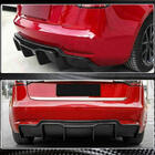 Tesla Model 3 2017- Rear Bumper Diffuser Carbon V3 (2016-2022) photo 4
