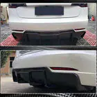 Tesla Model 3 2017- Rear Diffuser V2 (2017-2023, Carbon) photo 4