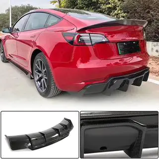 Rear Diffuser V2 (2017-2023, Carbon) photo 1