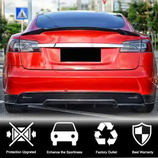 Rear Diffuser V1 (2016-2021, Carbon) photo 2