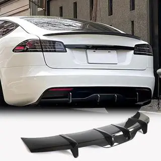 Rear Diffuser for Plaid 2021+ (Carbon) photo 1