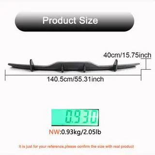 Rear Diffuser for Plaid 2021+ (Carbon) photo 4