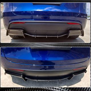 Rear Diffuser V2 (2020-2025, Carbon) Tesla Model Y 2020- photo 4