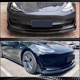 Front Bumper Lip V1 (2017-2023, Carbon) photo 3