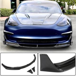 Front Bumper Lip V3 (2017-2023, Carbon) photo 1