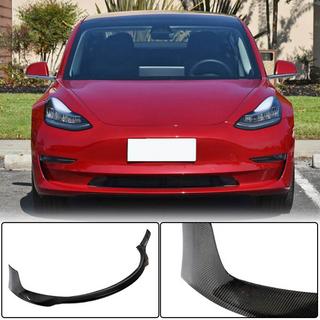 Front Bumper Lip V4 (2017-2023, Carbon) photo 1
