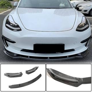Front Bumper Lip V5 (2017-2023, Carbon) photo 1