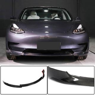 Front Bumper Lip V7 (2017-2023, Carbon) photo 1