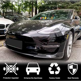 Front Bumper Lip V7 (2017-2023, Carbon) photo 2