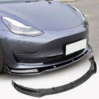 Tesla Model 3 2017- Front Bumper Lip ABS V8 (2017-2019) photo 1