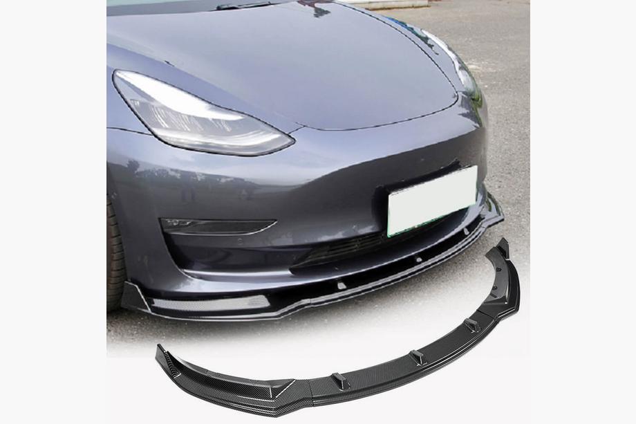 Tesla Model 3 2017- Front Bumper Lip ABS V8 (2017-2019) Image